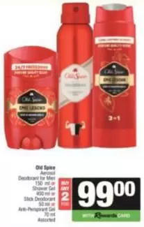 Old Spice - Aerosol, Deodorant for Men, Shower Gel, Stick Deodorant, Anti-Perspirant Gel