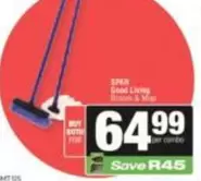 Spar - Good Living Broom & Mop