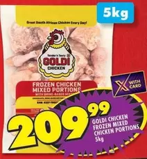 Goldi - FROZEN CHICKEN MIXED CHICKEN PORTIONS