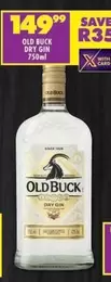 Old Buck - DRY GIN