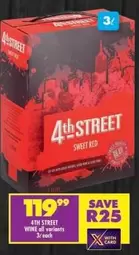 4th Street - WINE all variants