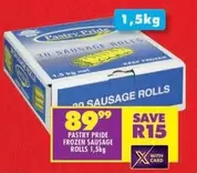 Pride - FROZEN SAUSAGE ROLLS