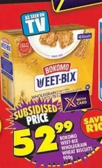 bokomo - WEET-BIX WHOLEGRAIN WHEAT BISCUITS