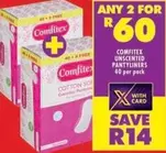 Comfitex - UNSCENTED PANTYLINERS