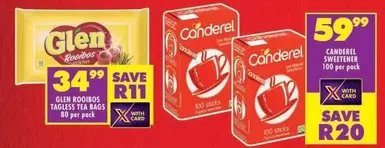 Glen - ROOIBOS TAGLISS TEA BAGS