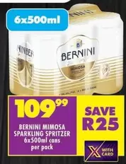 Bernini - MIMOSA SPARKLING SPRITZER