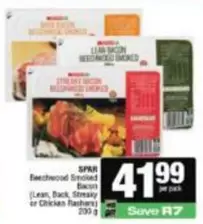 Spar - Beechwood Smoked Bacon