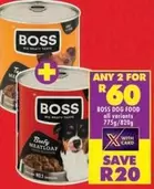 Boss - DOG FOOD