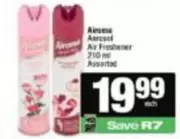 Aerosol Air Freshener