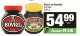 Bovril or Marmite