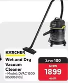 Karcher - Wet and Dry Vacuum Cleaner