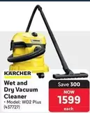 Karcher - Wet and Dry Vacuum Cleaner