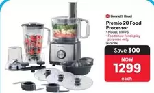 Premio 20 Food Processor