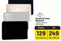 Serenity Foam Bathmat