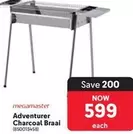 Megamaster - Adventurer Charcoal Braai