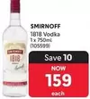 Smirnoff - 1818 Vodka