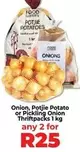 Onion, Potjie Potato or Pickling Onion Thriftpacks