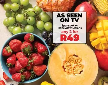 Spanspek or Honeydew Melons