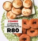 Mini - Cinnamon Doughnuts 9s, Milk Tarts 6s