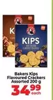 Bakers - Kips Flavoured Crackers Assorted