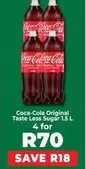 Coca cola - Original Taste Less Sugar 1.5 L