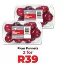 Plum punnets