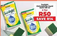 Sunlight - Dishwashing Liquid Refill