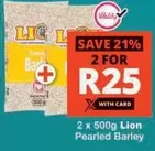 Lion - Pearled Barley