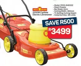 Cyclone Electric Lawnmower