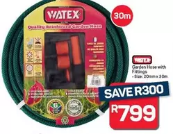 Garden Hose with Fittings