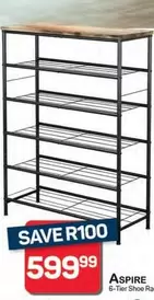 6-Tier Shoe Rack