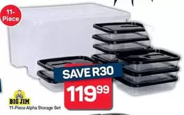 Alpha Storage Set