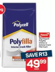 Polyfilla Interior or Exterior Crack Filler