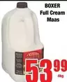 Boxer - Full Cream Maas