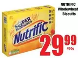 Nutrific - Wholewheat Biscuits