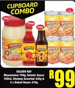 Golden Ray - CUPBOARD COMBO