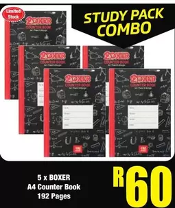 Boxer - Counter Book