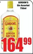Gordon's - Gin Assorted