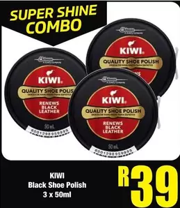 Kiwi - Black Shoe Polish