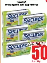 Hygiene - Active  Bath Soap Assorted