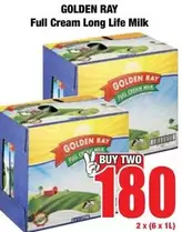 Golden Ray - Full Cream Long Life Milk