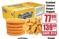 Supreme - Chicken Burger / Nuggets