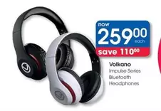 Volkano - Impulse Series Bluetooth Headphones