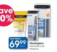 Neutrogena - Facial Skincare Products
