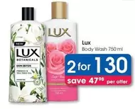 Lux - Body Wash 750 ml