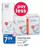clicks - Sanitary Pads