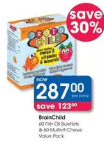 Omega - Fish Oil Burstlets & Multivit Chews Value Pack