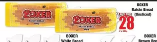 Boxer - Raisin Bread