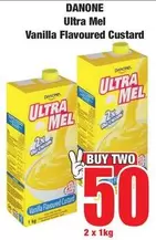 Danone - Ultra Mel Vanilla Flavoured Custard