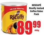 Nescafé - Ricorffy Instant Coffee Value Pack